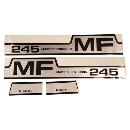 DECAL SET For Massey Ferguson 245